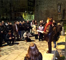 Titon Frauca interpreta Damunt de tu només les florsFOTO: JOSEP M. OLIVERAS