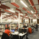 La sala d’estudi de la Biblioteca Salvador Allende de Santa Eugènia de Ter