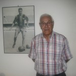 Pepe Pinto, exjugador del Barça i del Girona, veí de Sant Narcís FOTO: JOEL MEDIR