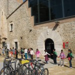 Una activitat organitzada per la Coordinadora d'AMPA: la Nimfa del Rec relliga Can Ninetes FOTO: EL DIMONI