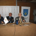 Vilamitjana, Saura, Aragò i Ciurana, al lliurament del Premi Manel Bonmatí de periodisme FOTO: EL DIMONI (28·11·2013)
