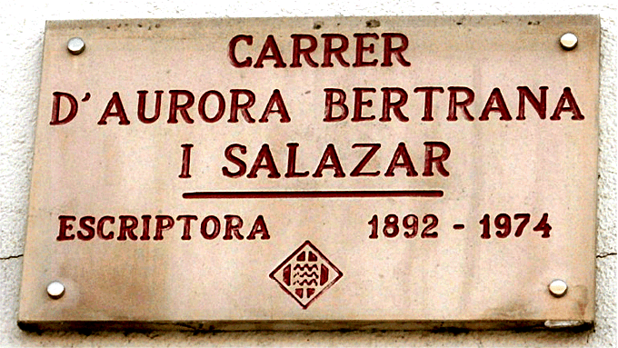 Carrer Aurona Bertrana, de Vila-roja FOTO: QUIM TORRA