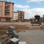 L'espai de la frontissa que ara patirà la transformació urbanística FOTO: JOAN SABATER.[EL PUNT AVUI]