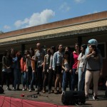 La cançó que va interpretar aquest passat Sant Jordi 2015 i dedicar a en Jordi va ser "Tens un amic", dels Gossos FOTO: ELS MIL I PICO