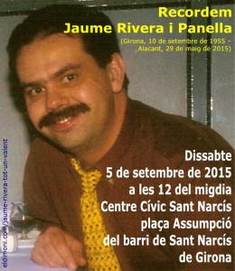 Recordem Jaume Rivera