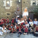 La Colla Gegantera de Santa Eugènia de Ter a la Trobada Comarcal de Gegants del Gironès i del Pla de l'Estany celebrada a Flaçà el passat dissabte -10 octubre- FOTO: COLLA GEGANTERA DE SANTA EUGÈNIA DE TER