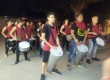 Son Barri són la banda musical de la Colla Gegantera de Santa Eugènia de Ter, a la Trobada de Flaçà FOTO: COLLA