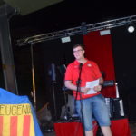 David Ramírez preparat per pregonar Santa Eugènia de Ter FOTO: JOEL MEDIR i HEREU