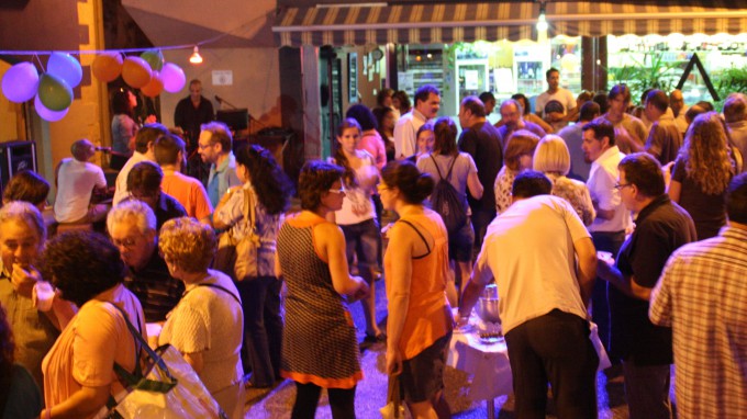 Una imatge de la celebració dels 10 anys de Plat A Plat FOTO: NÚRIA PRESAS