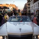 Així van arribar els Patges i Carters Eugenials a Santa Eugènia de Ter FOTO: CARLES PALACIO