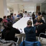 La Mancomunitat de Santa Eugènia·Can Gibert, en la seva reunió plenària d’entitats del passat dilluns -20 de febrer- FOTO: ELDIMONI.COM