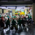 Una imatge de la trobada amb l'Alter Tour a l'Ateneu Eugenienc FOTO: ANNA CRAIX