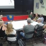 Tarda de treball sobre el projecte de l’Horta Comunitària i comentar de la situació actual de la protecció de les hortes FOTO: ELDIMONI.COM