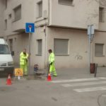 Imatge de l'indret on es fan els treballs de mobilitat i de reordenació del sentit dels carrer FOTO: AJGIRONA.CAT