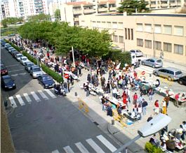 Imatge del Mercat de Sant Narcís FOTO: ARXIU EL DIMONI