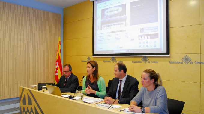 Presentació del programa 'Aixequem persianes' FOTO: AJGIRONA.CAT