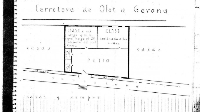 DIBUIX DEL MAPA DE L'ESCOLA: FERRAN RAHOLA (1936)