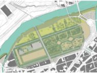 Mapa mut del parc de la Devesa PLÀNOL: ARXIU