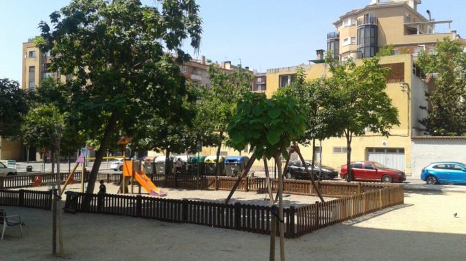 Plaça d'Aurora Bertrana a Sabadell FOTO: JOAQUIM BOHIGAS i MOLLERA