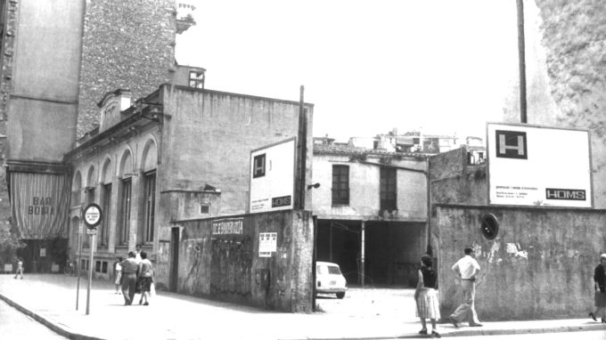 Aquí l'Store Independència, en construcció FOTO: ARXIU AJ. GIRONA CRDI (